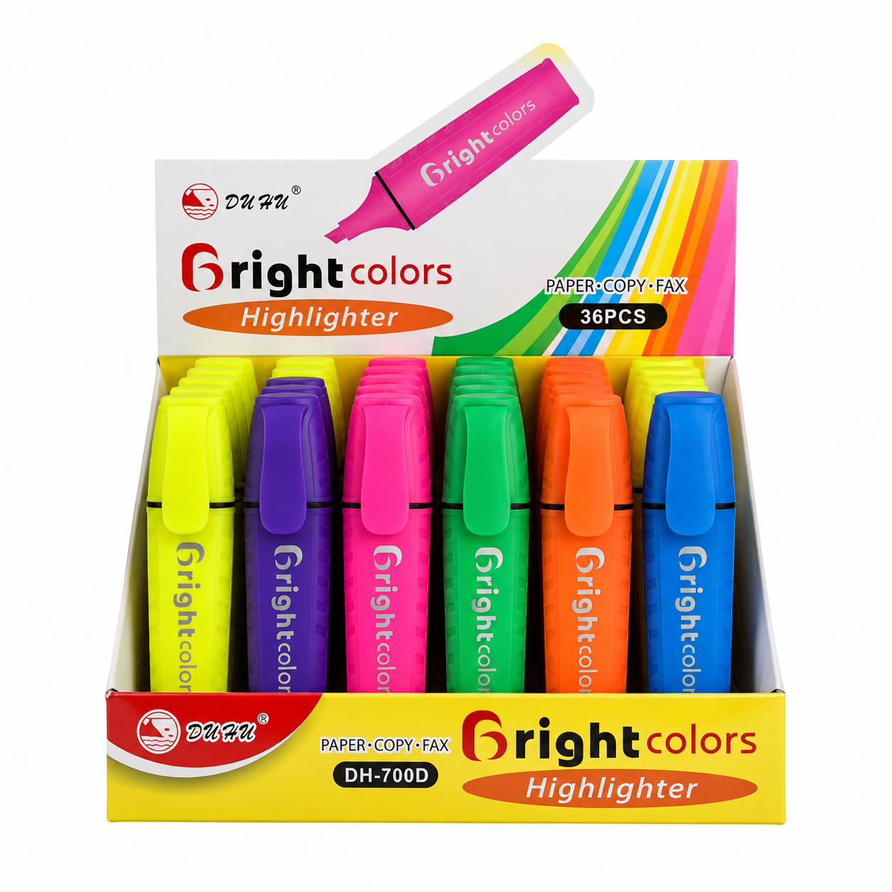 Текстовыделители DU HU® "Bright Colors"