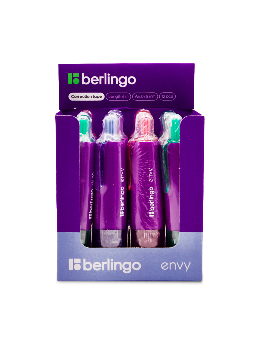 Корректирующая лента «Berlingo» Envy 6 м × 5 мм