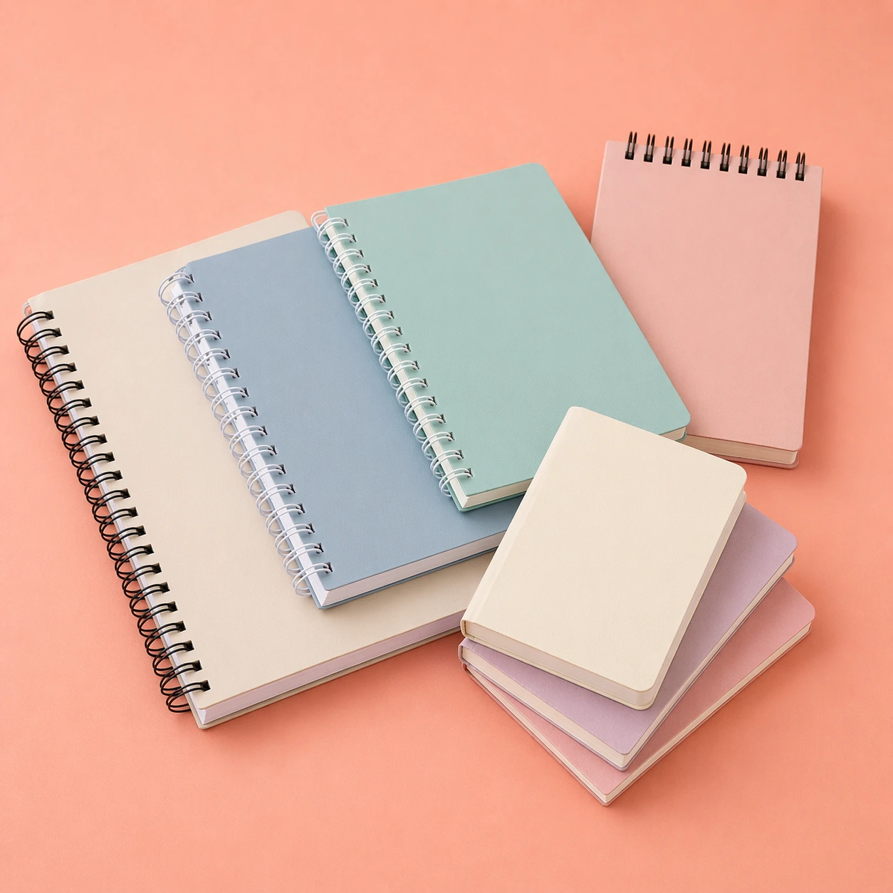 Тетради на спирали и блокноты