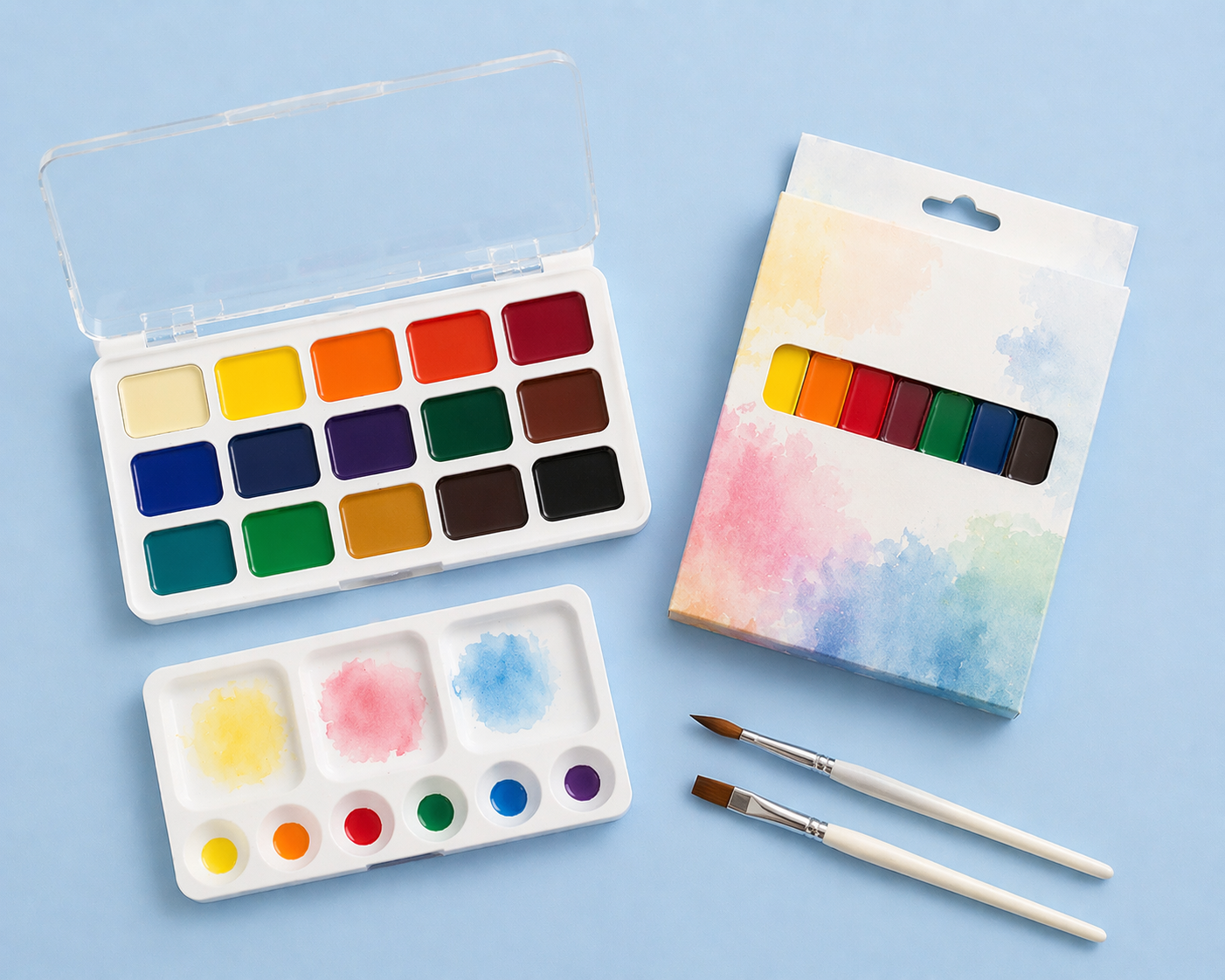 Акварельные краски